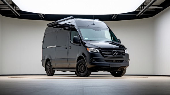 sprinter van with driver mount prospect