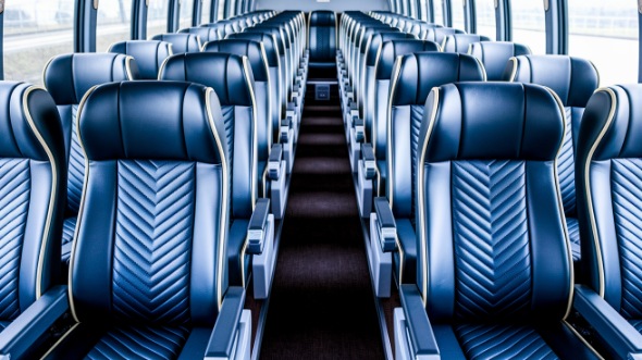 waukegan 55 passenger charter bus rental