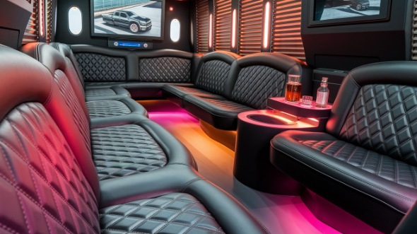 waukegan party bus rental rental